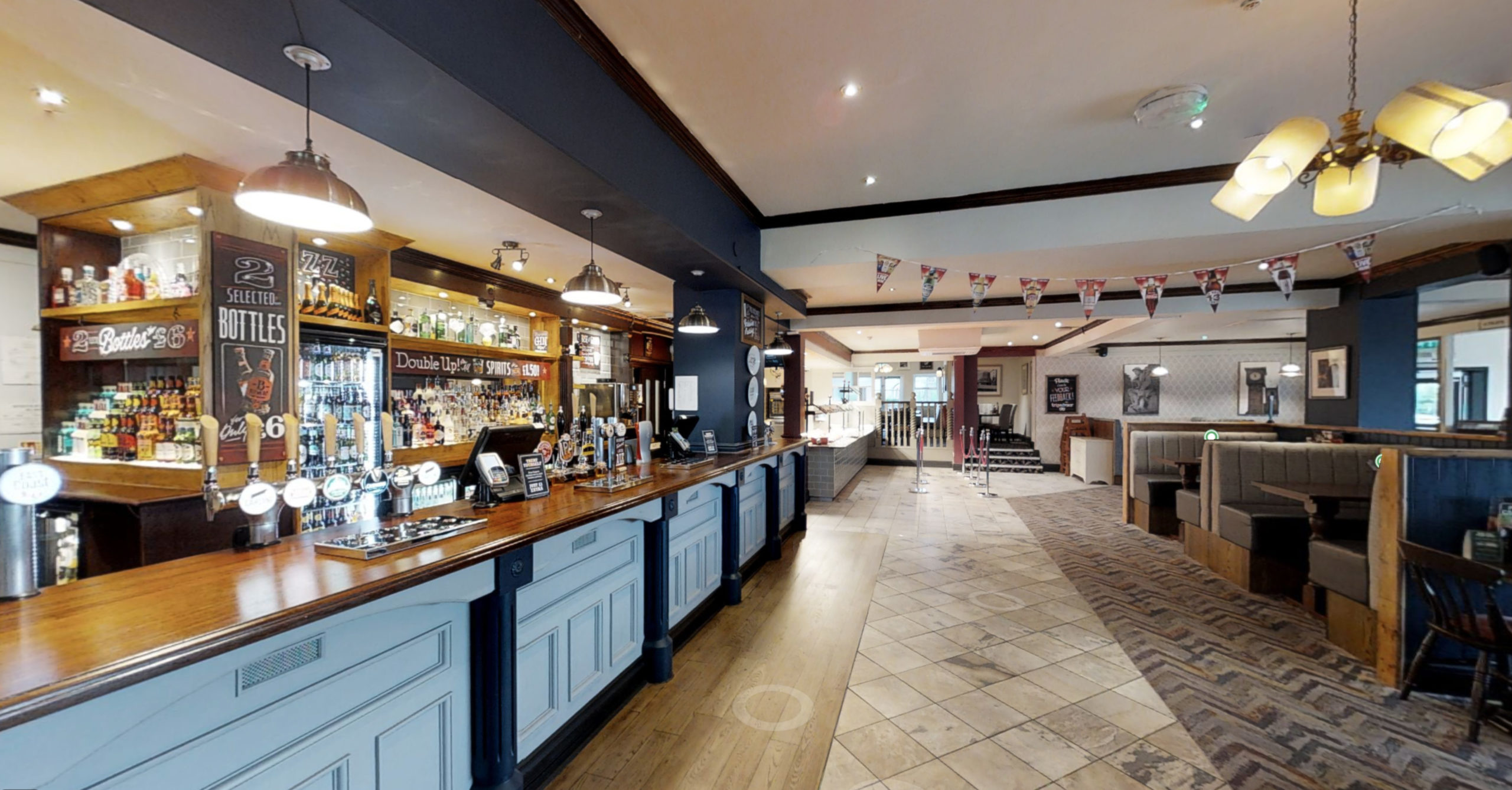 Restaurant Virtual Tour Ashby Lodge Pub & Carvery Panoptic Motion