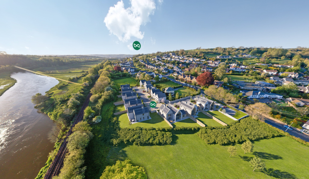 Nalu Homes Development Aerial Guide Panoptic Motion